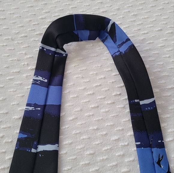 Tie Men's Deer Buck Night Scene Handmade Neck Tie - Picture 10 of 15